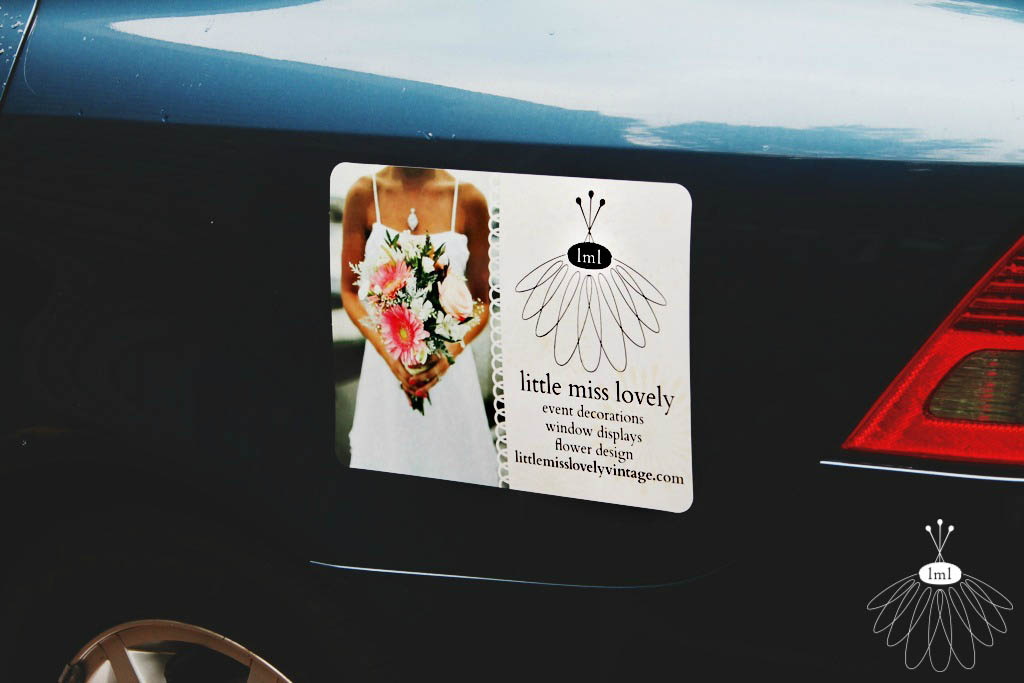 Little Miss Lovely Car Stickers