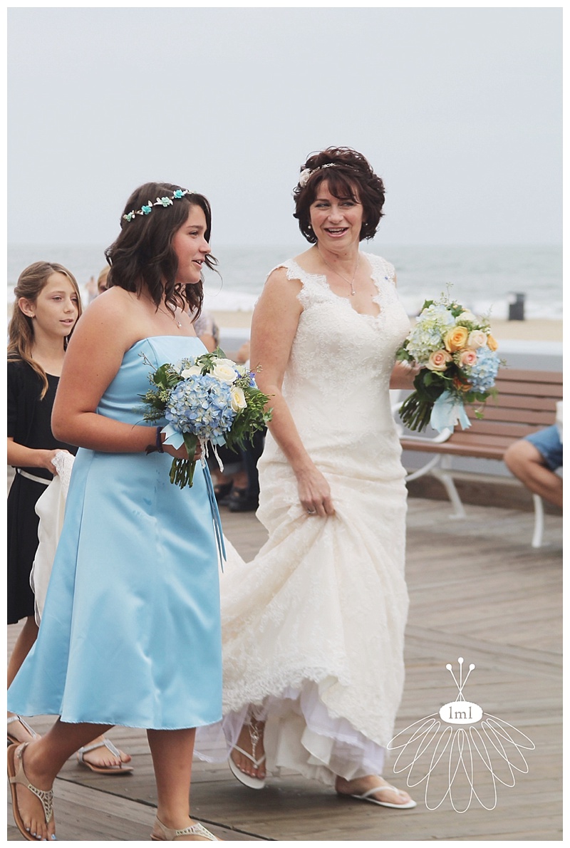 little miss lovely // ocean city md beach boardwalk wedding