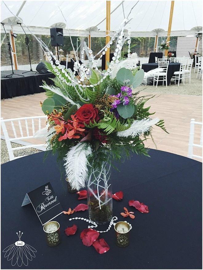 little miss lovely floral design // habitat for humanity worcester county anniversary gala masquerade